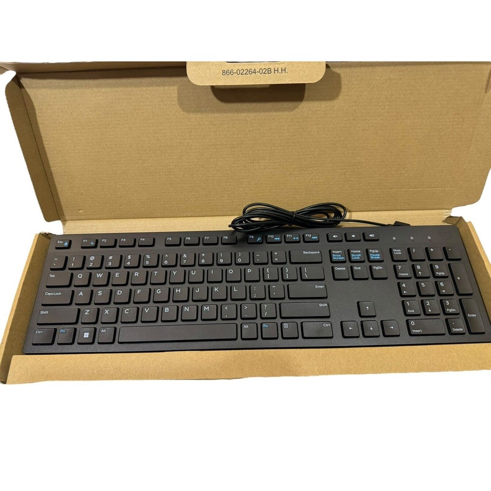 Dell Computer‎ Keyboard New Open Box CN-0081N8-L0300-34T-052T Black Wired